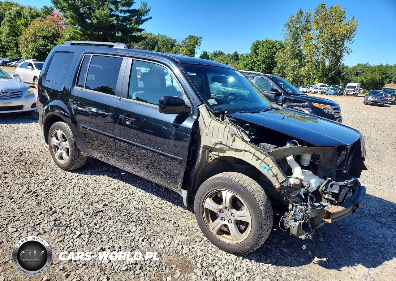 2012 Honda Pilot Exln VIN:5FNYF4H70CB047755 - 4