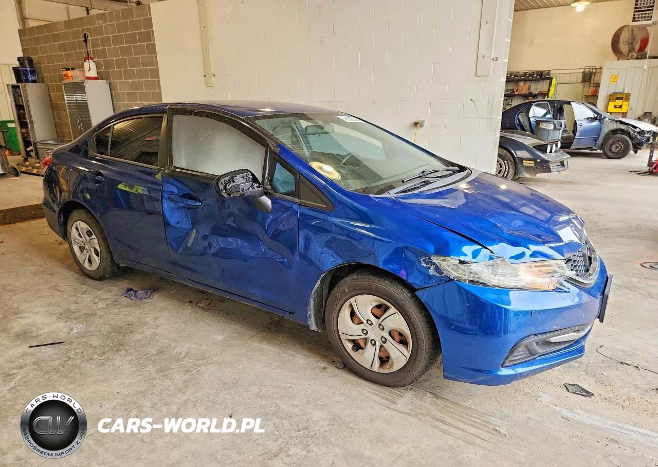 2015 Honda Civic Lx VIN:19XFB2F59FE071927 - 4