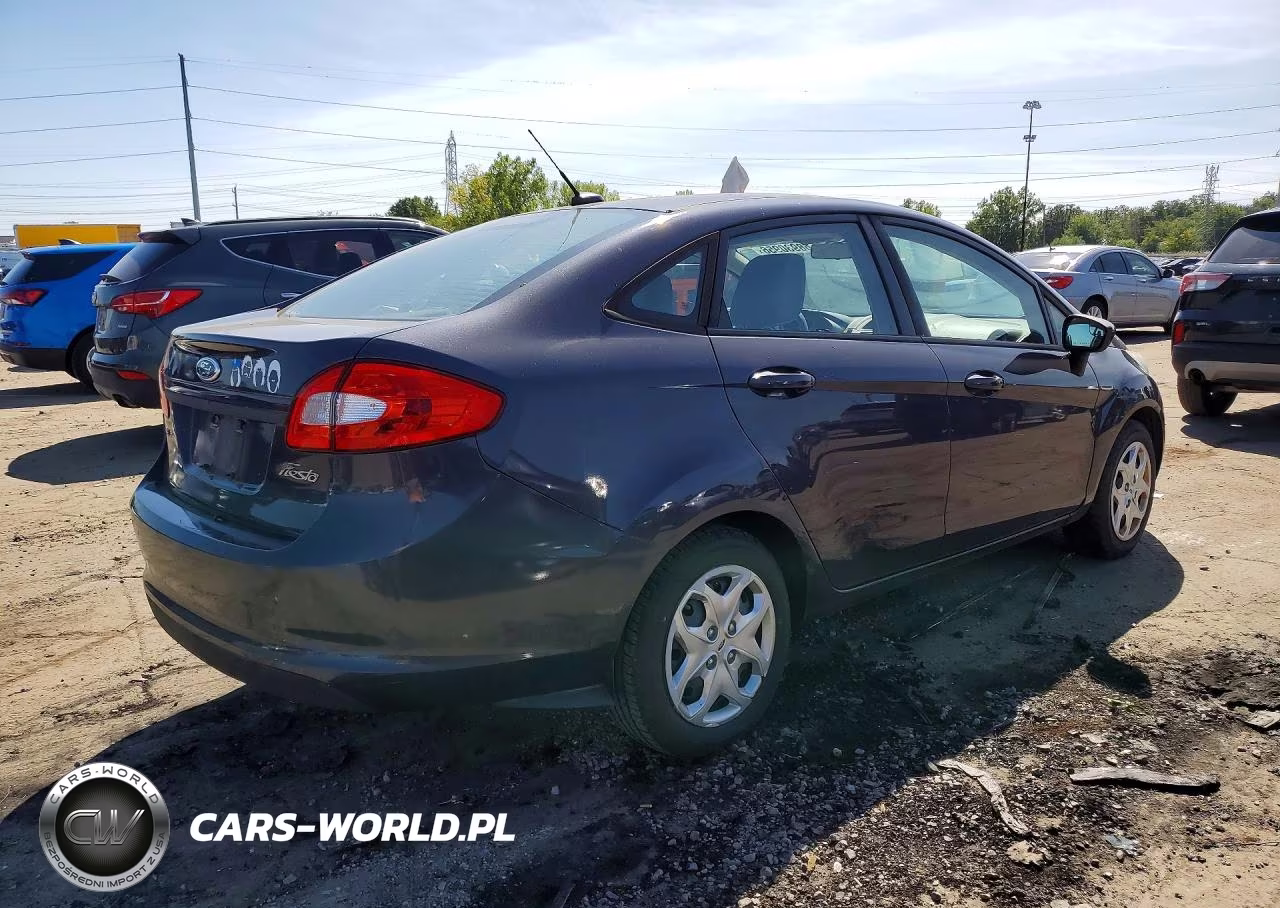 2012 Ford Fiesta Se VIN:3FADP4BJ3CM118139 - 3