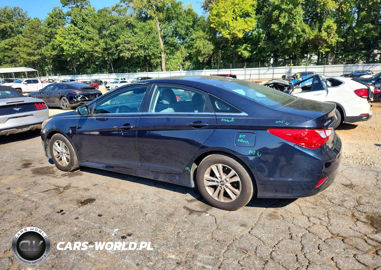2014 Hyundai Sonata Gls VIN:5NPEB4ACXEH935763 - 2