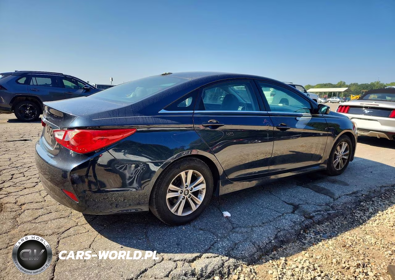2014 Hyundai Sonata Gls VIN:5NPEB4ACXEH935763 - 3
