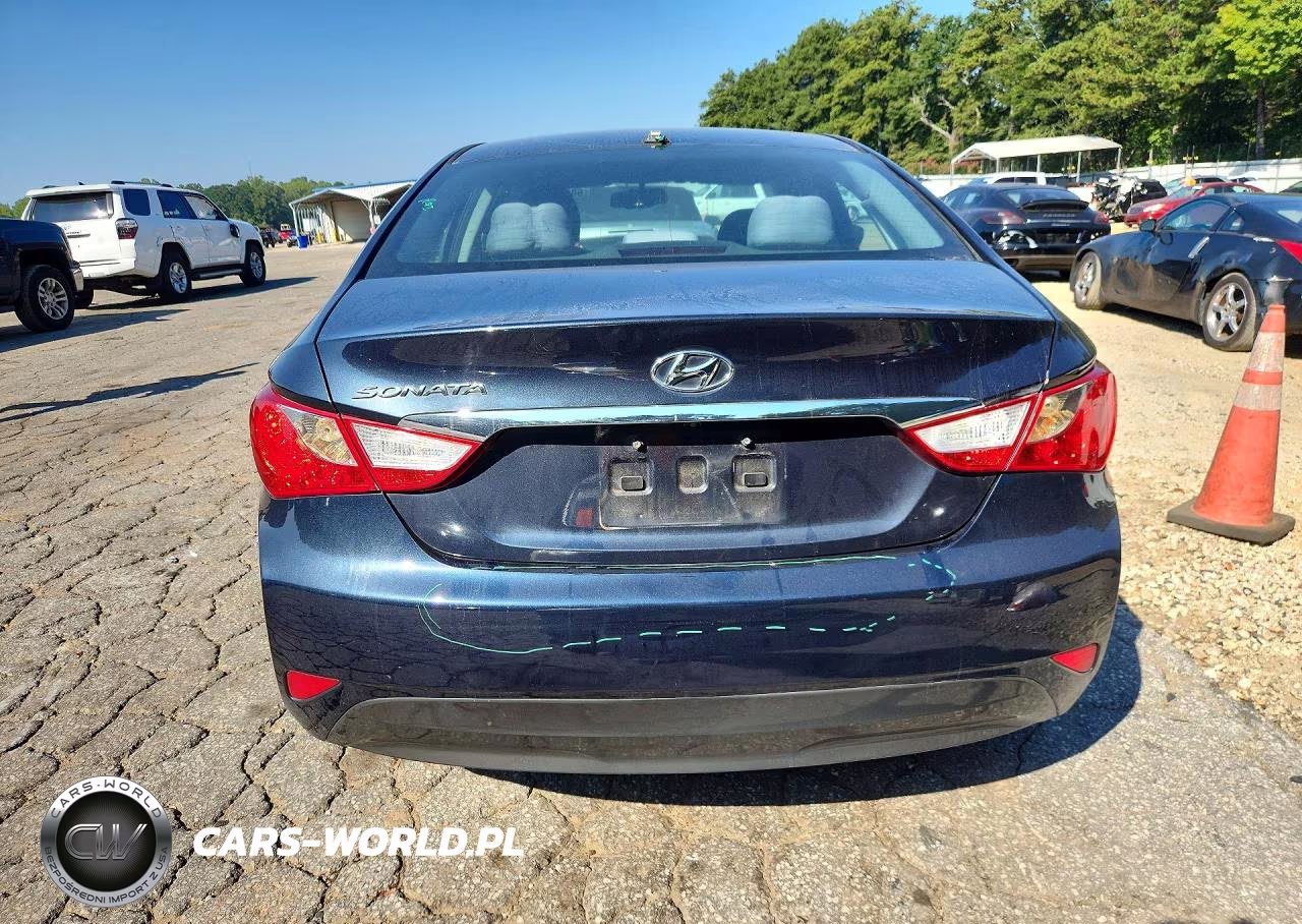 2014 Hyundai Sonata Gls VIN:5NPEB4ACXEH935763 - 6