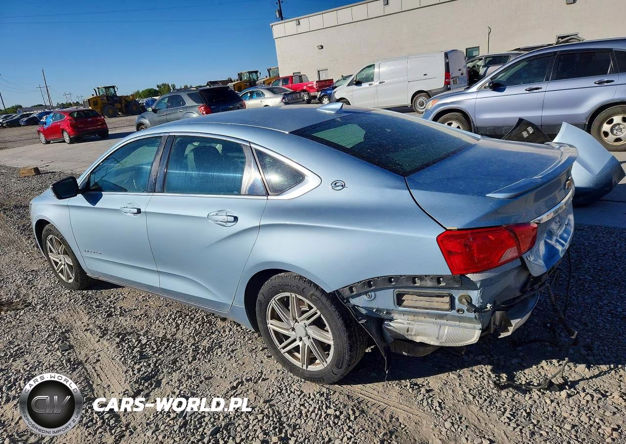 2015 Chevrolet Impala Lt VIN:1G1125S37FU131245 - 2