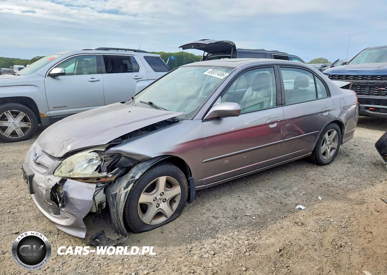 2005 Honda Civic Ex VIN:2HGES26715H552000 - 1