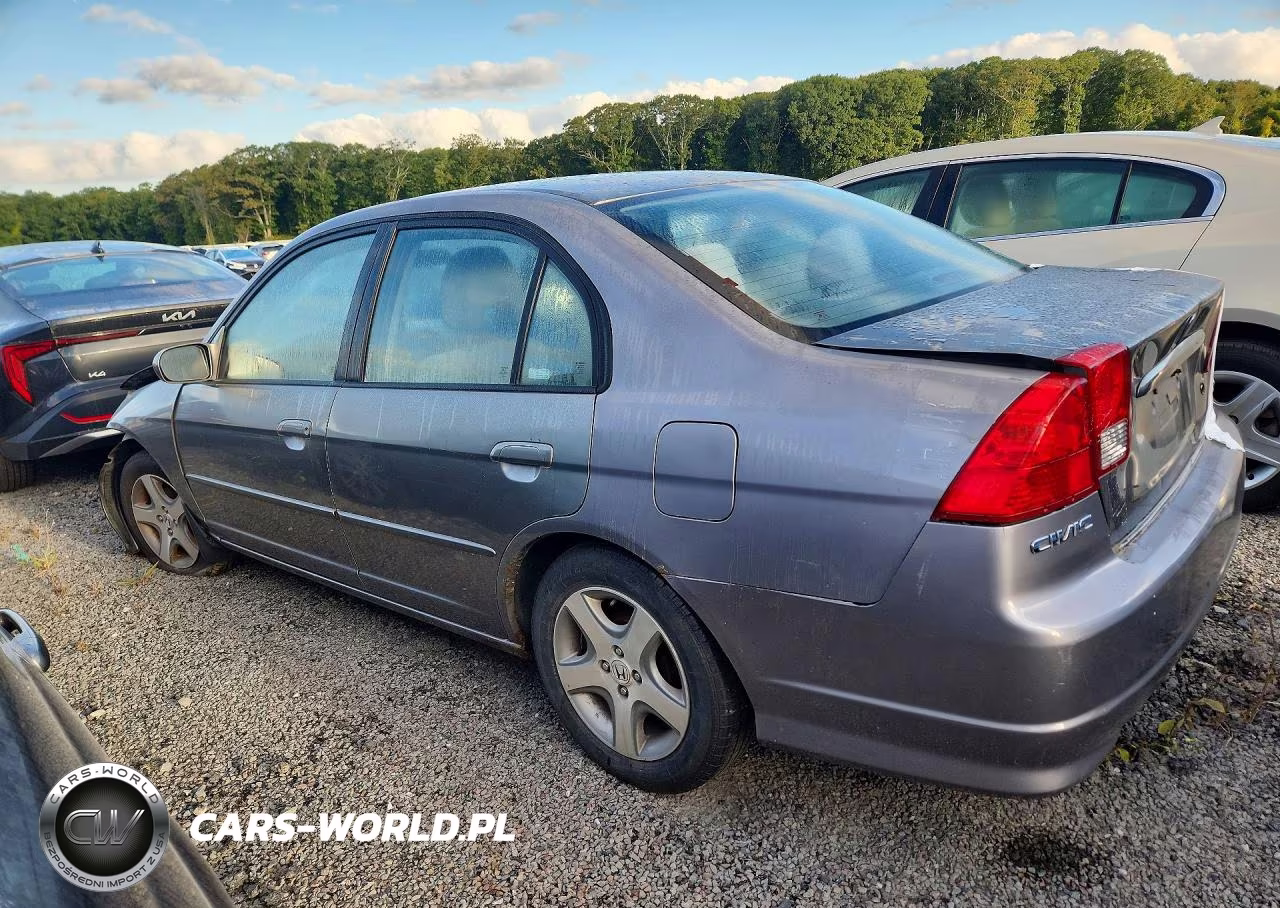 2005 Honda Civic Ex VIN:2HGES26715H552000 - 2
