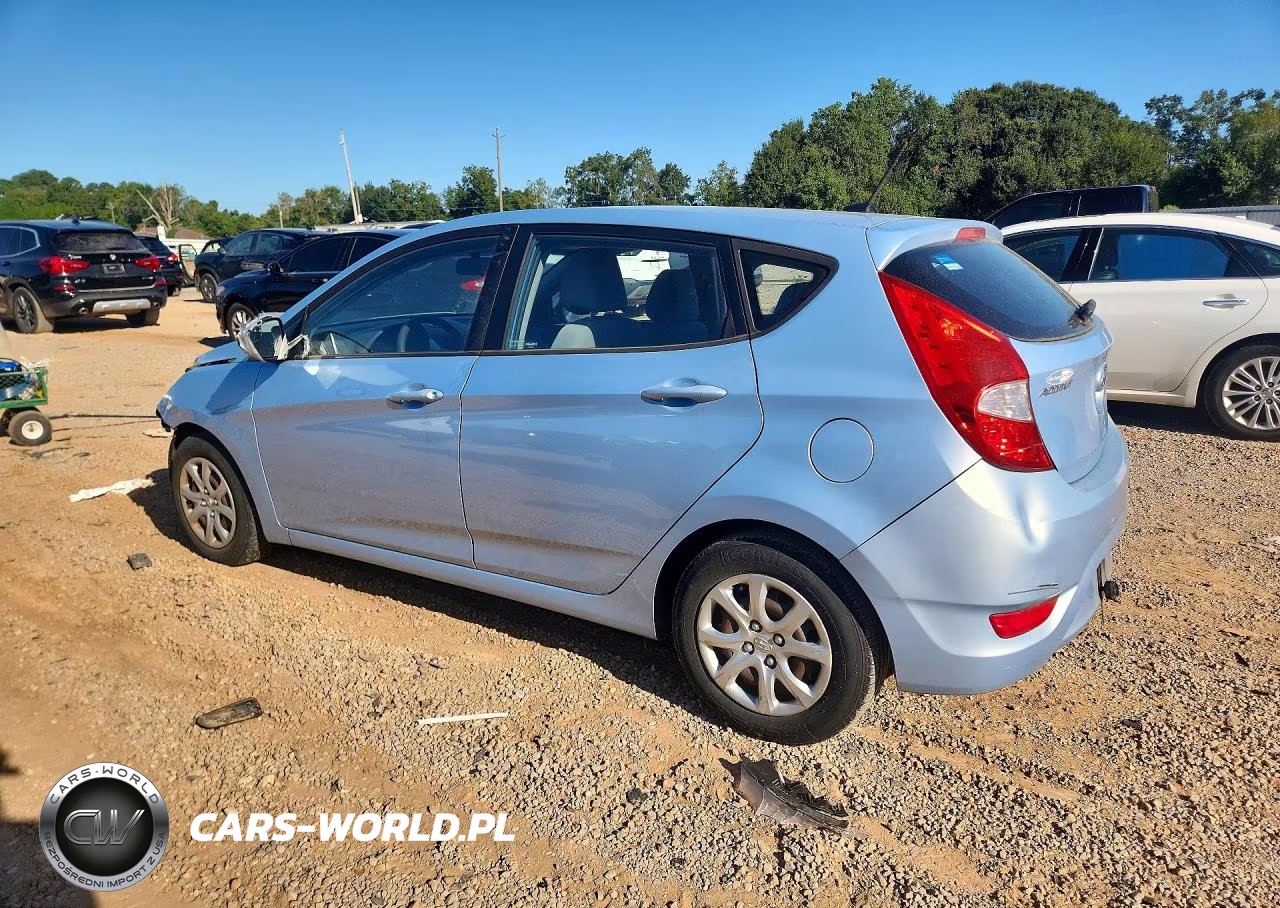 2014 Hyundai Accent Gs VIN:KMHCT5AE1EU173856 - 2