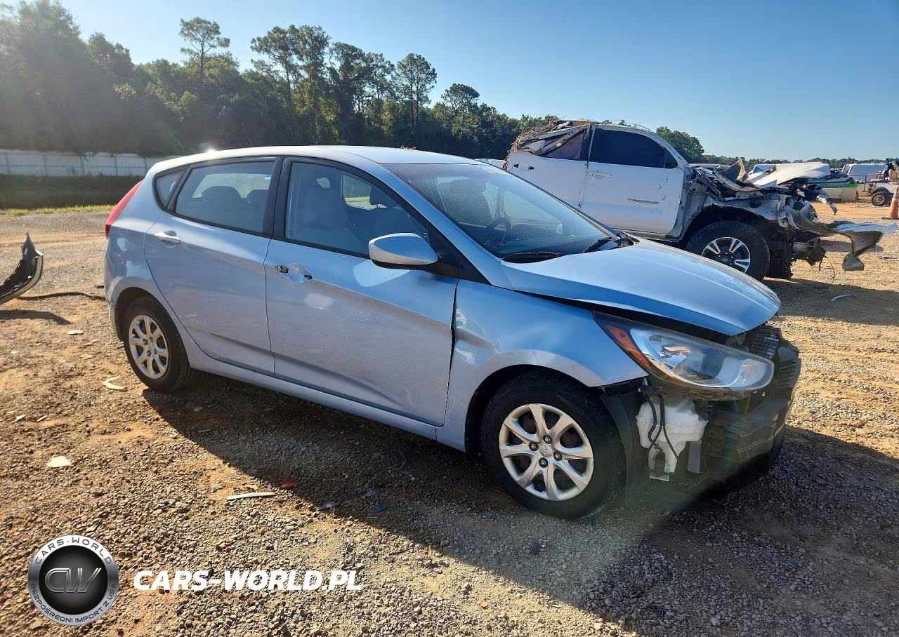 2014 Hyundai Accent Gs VIN:KMHCT5AE1EU173856 - 4