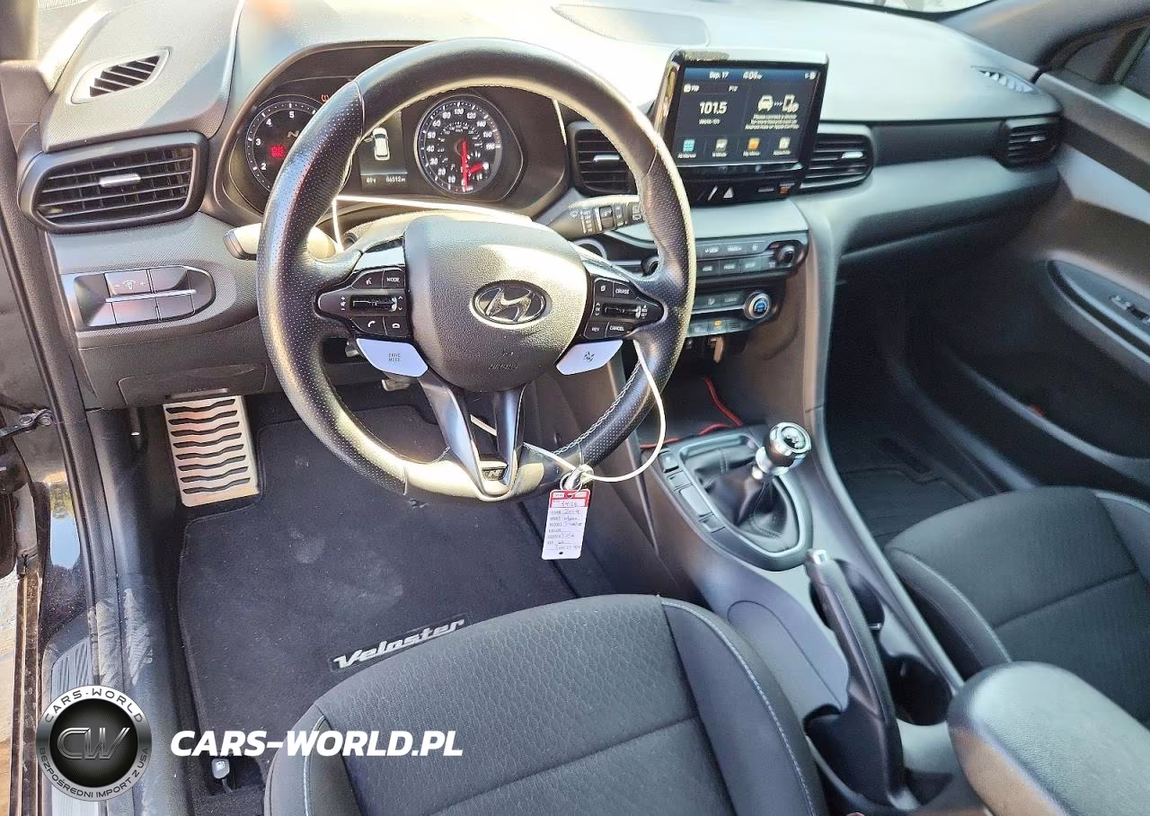 2019 Hyundai Veloster N Base VIN:KMHT36AH9KU001053 - 8