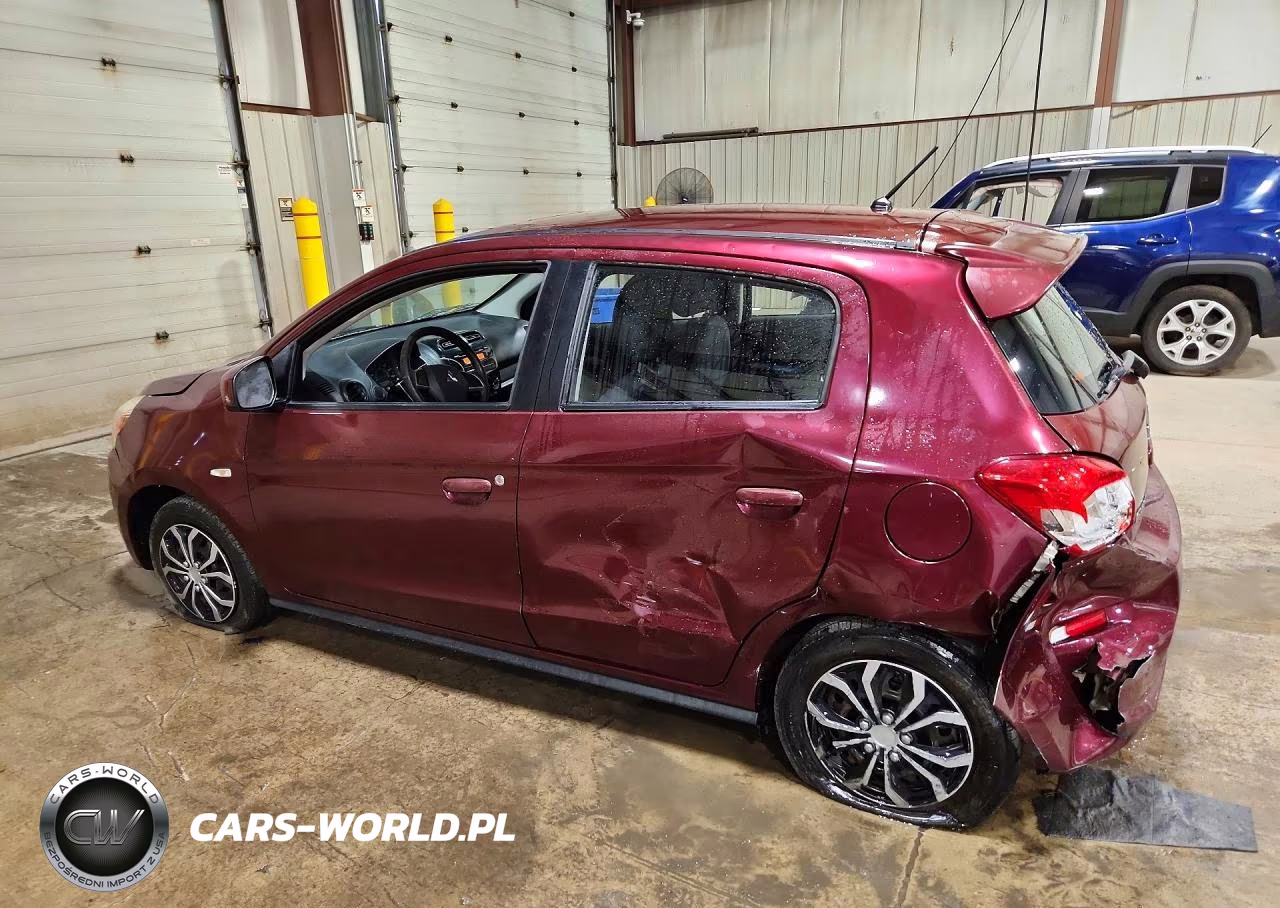2017 Mitsubishi Mirage Es VIN:ML32A3HJXHH001239 - 2