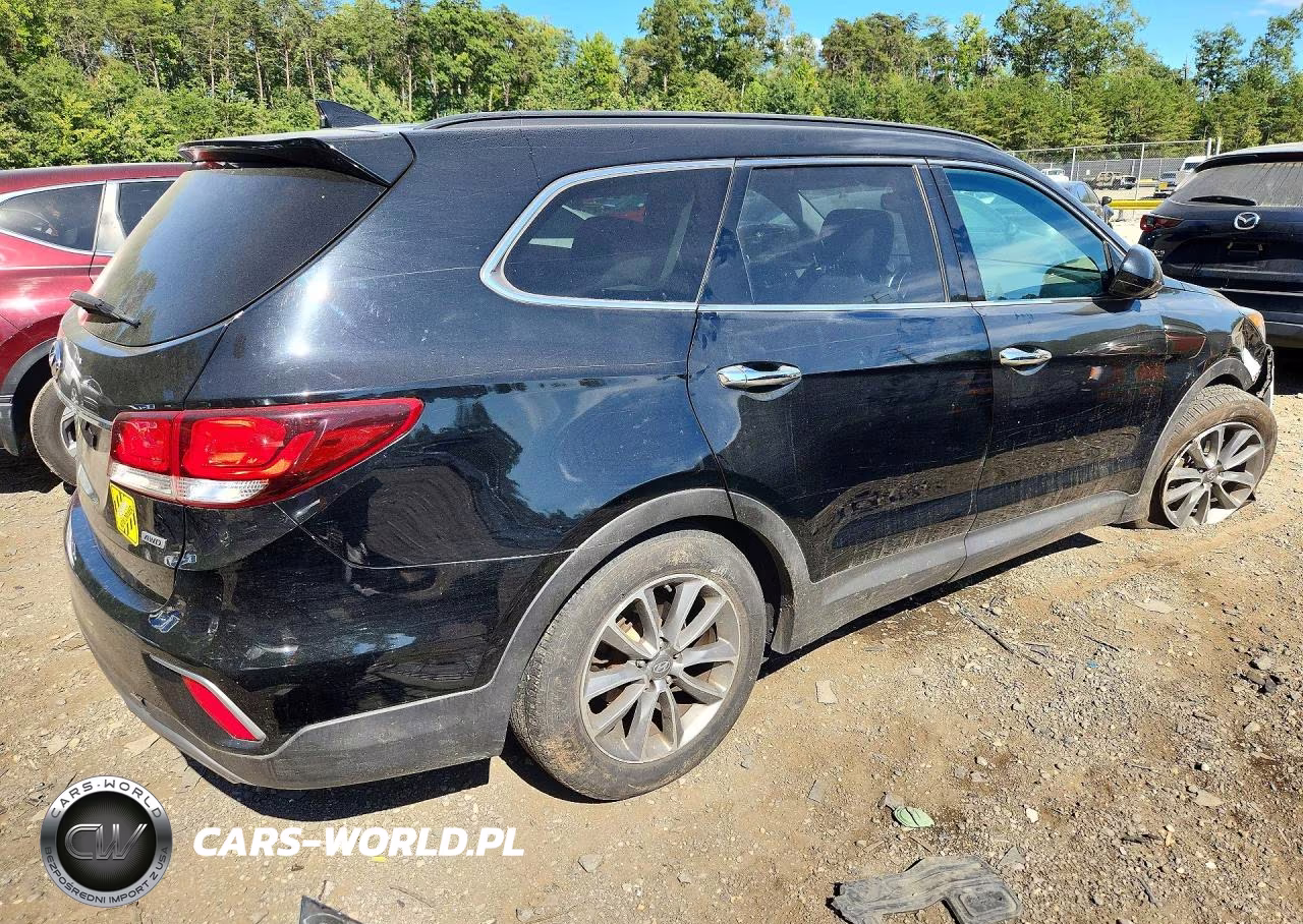2017 Hyundai Santa Fe Se VIN:KM8SMDHF5HU201437 - 3