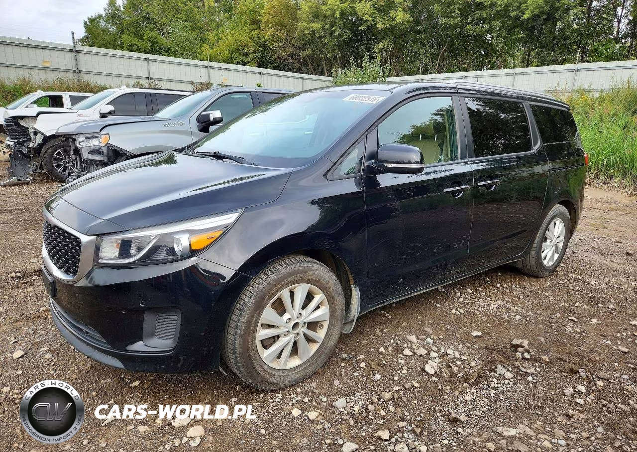 2017 Kia Sedona Lx VIN:KNDMB5C18H6313965 - 1