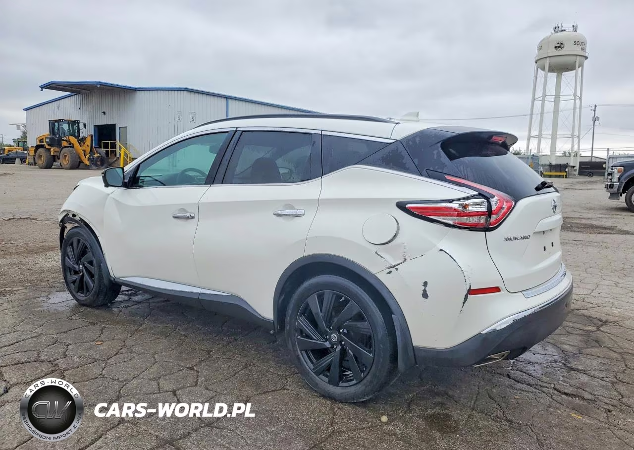 2017 Nissan Murano Platinum VIN:5N1AZ2MGXHN191997 - 2