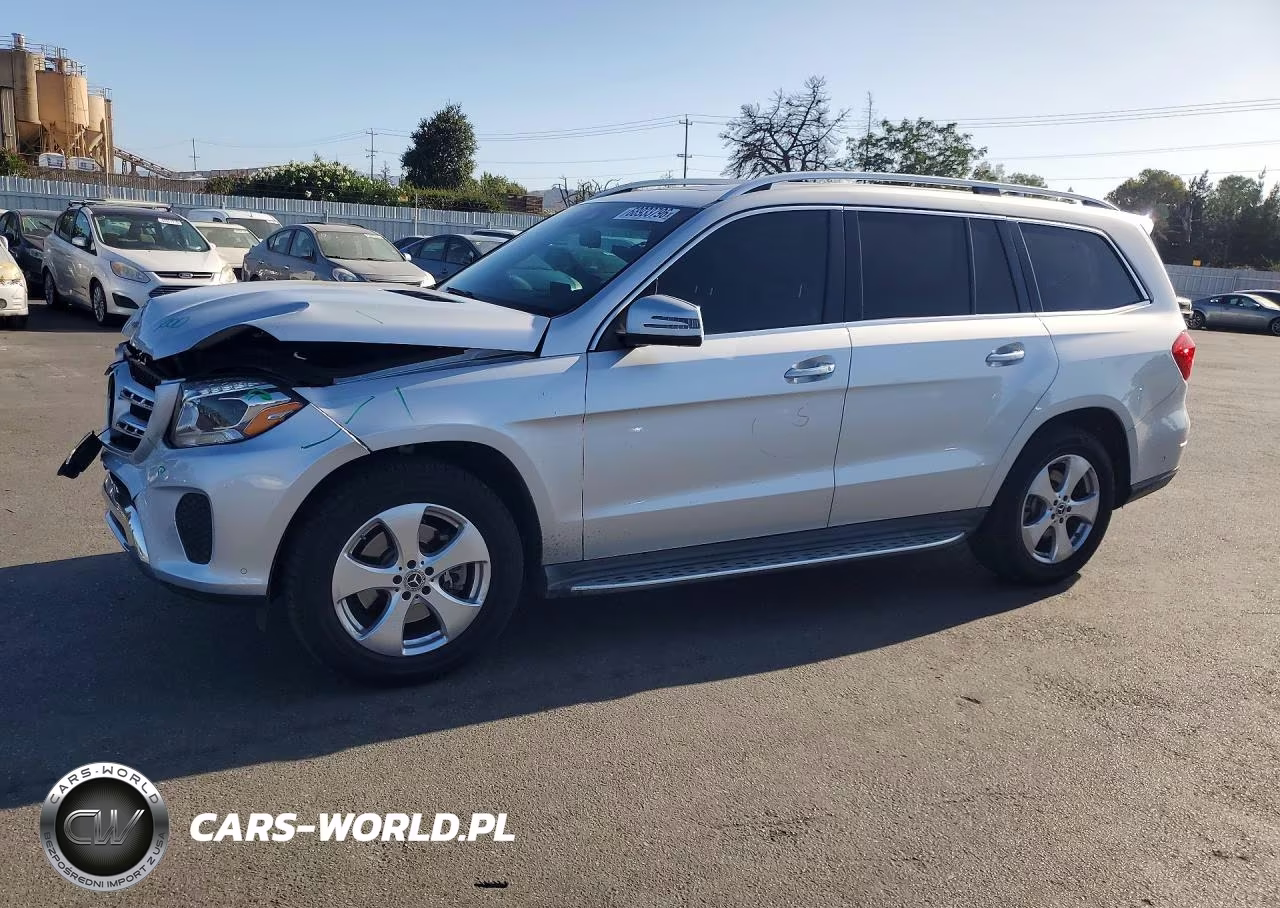 2017 Mercedes-Benz Gls 450 4Matic VIN:4JGDF6EE3HA951267 - 1