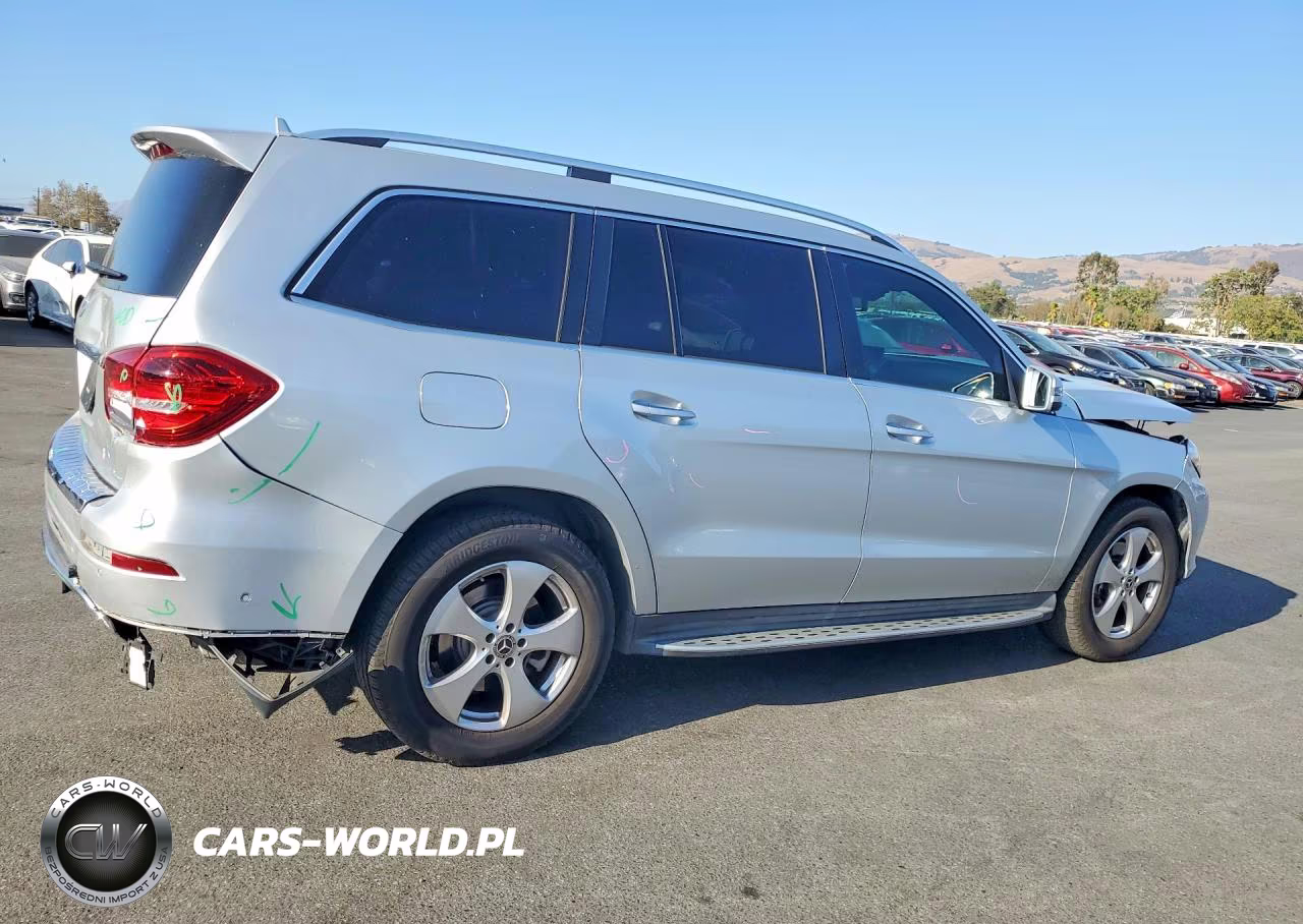 2017 Mercedes-Benz Gls 450 4Matic VIN:4JGDF6EE3HA951267 - 3
