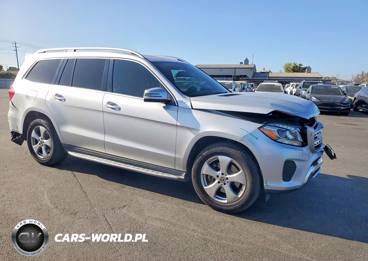 2017 Mercedes-Benz Gls 450 4Matic VIN:4JGDF6EE3HA951267 - 4