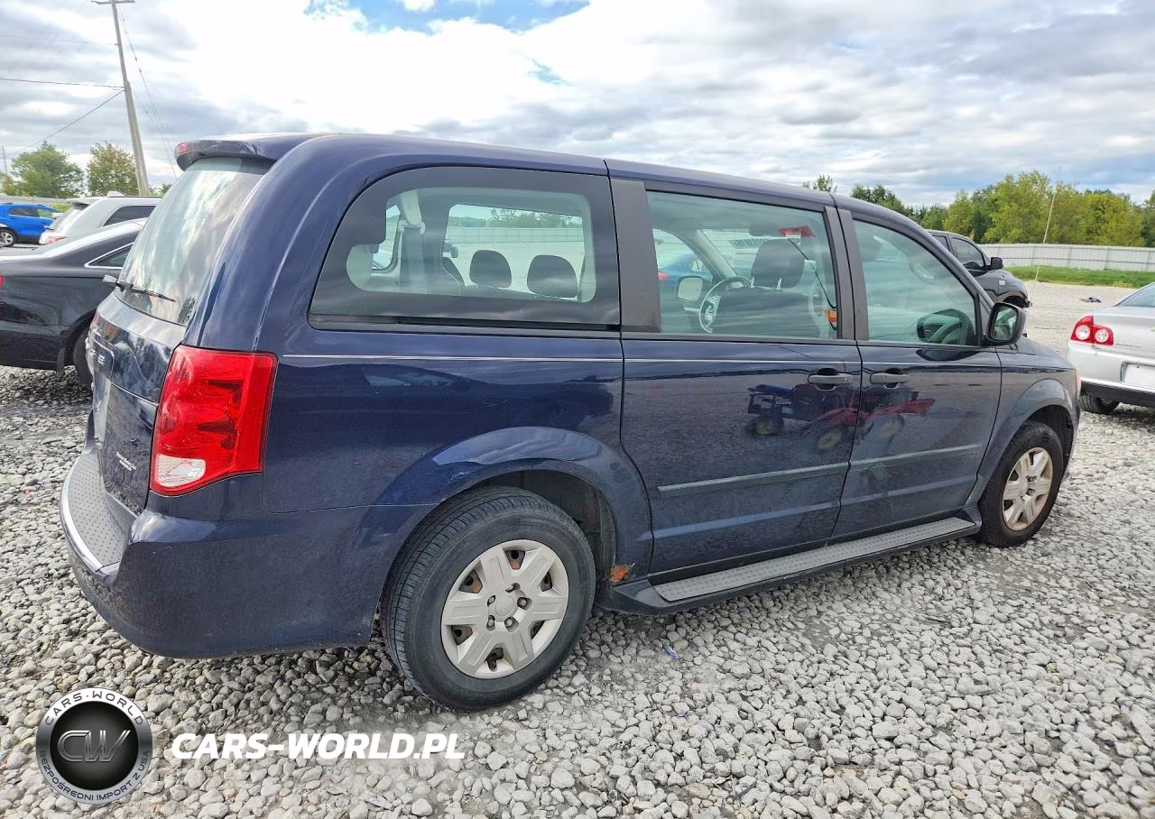 2012 Dodge Grand Caravan Se VIN:2C4RDGBGXCR424293 - 3