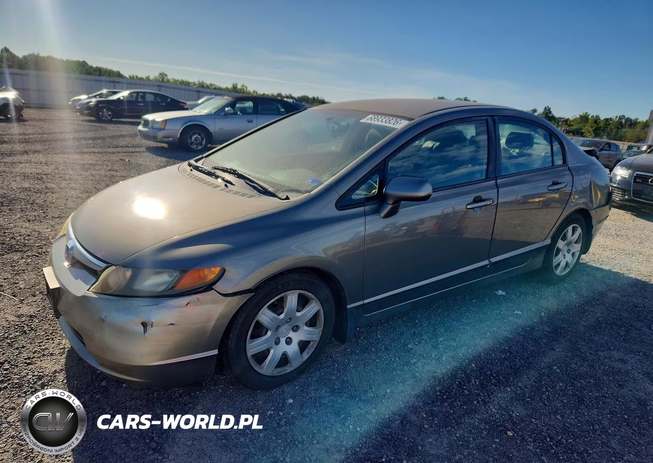 2008 Honda Civic Lx VIN:2HGFA16578H349892 - 1