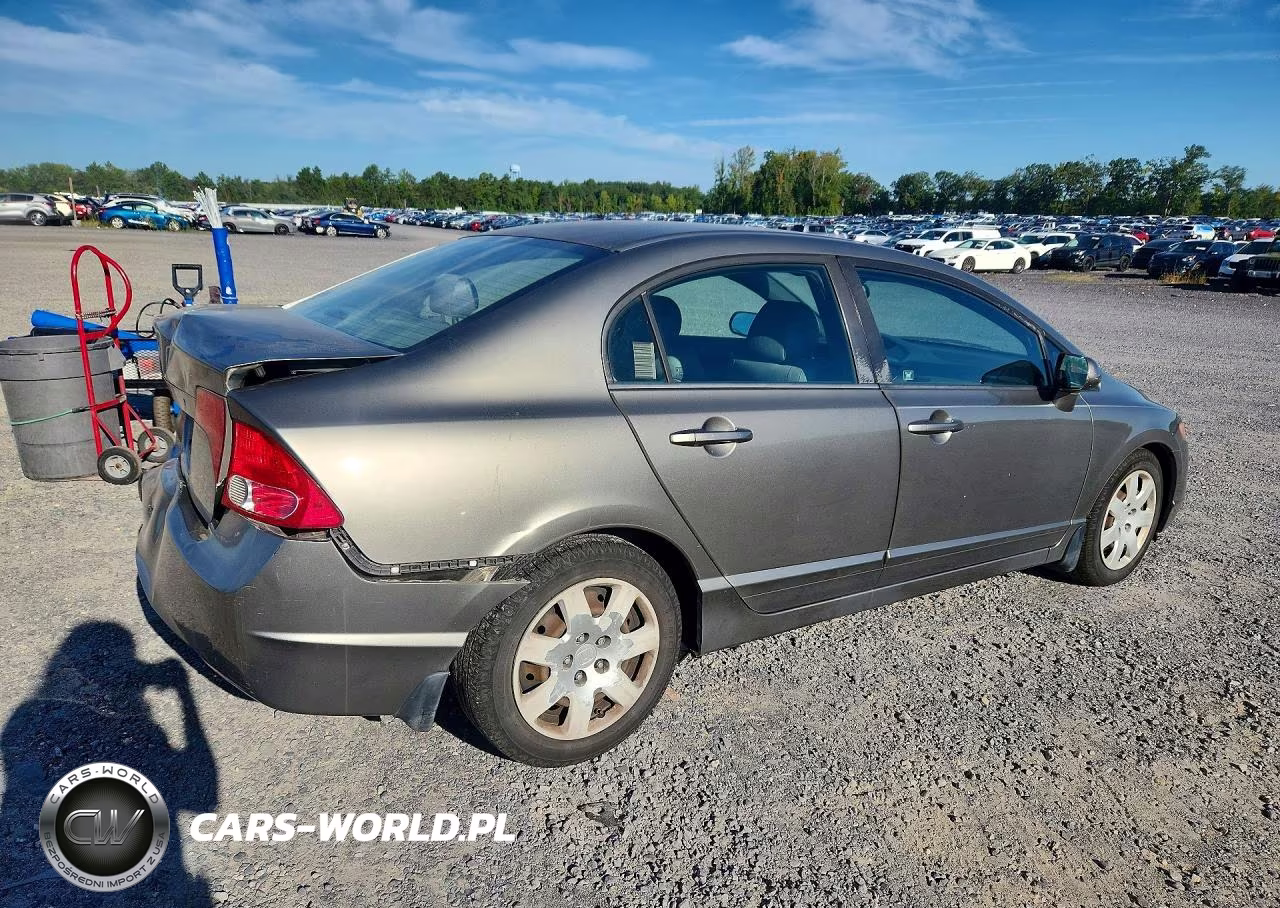 2008 Honda Civic Lx VIN:2HGFA16578H349892 - 3