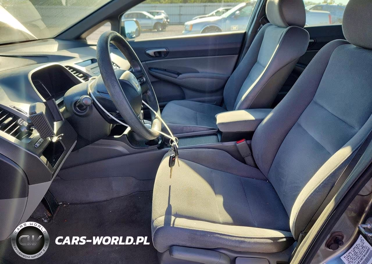 2008 Honda Civic Lx VIN:2HGFA16578H349892 - 7