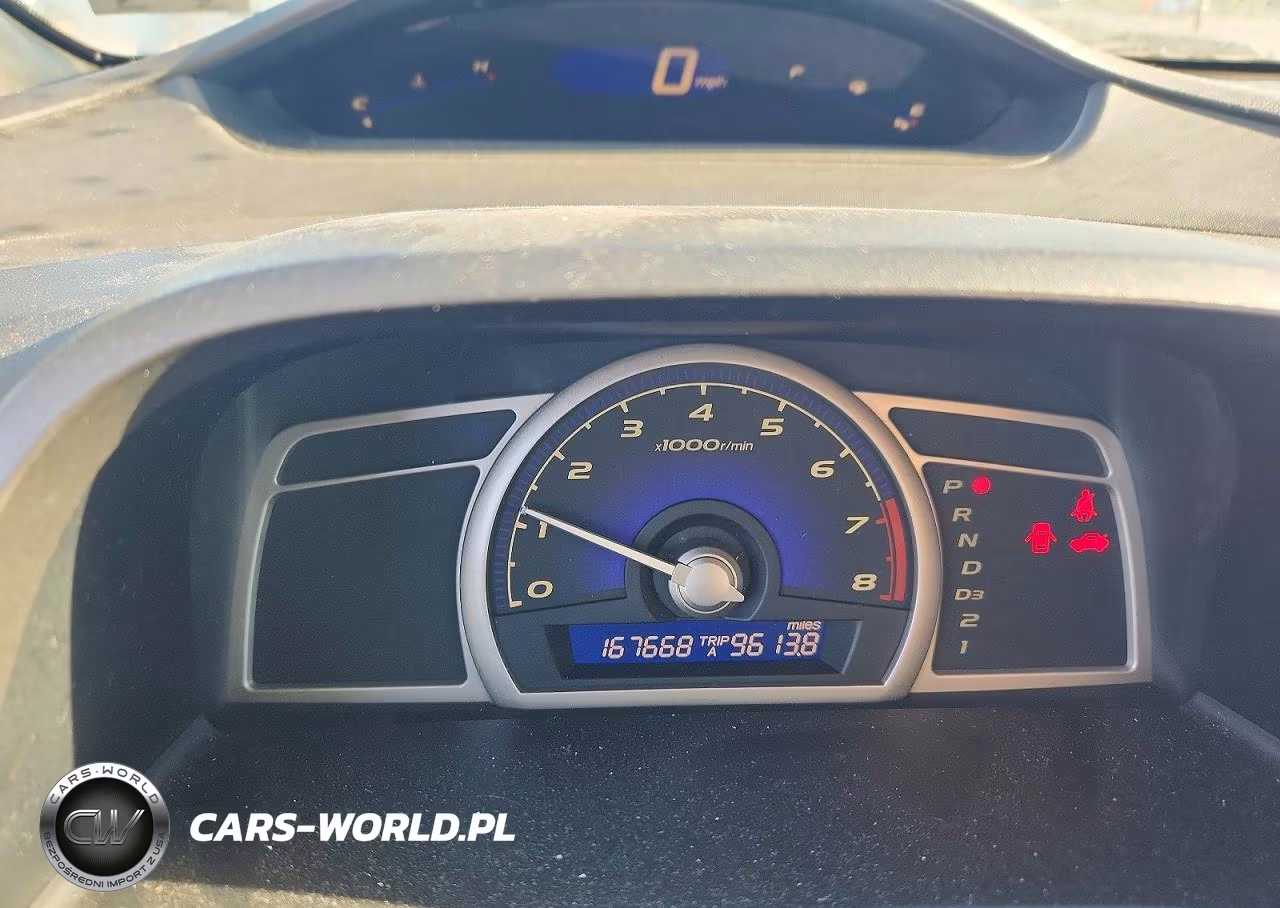 2008 Honda Civic Lx VIN:2HGFA16578H349892 - 9