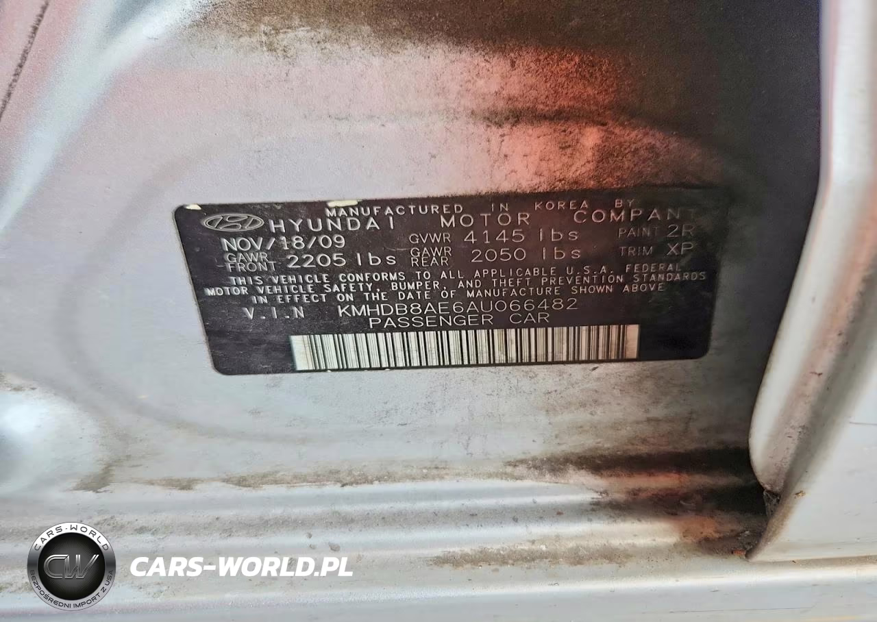 2010 Hyundai Elantra Touring Gls VIN:KMHDB8AE6AU066482 - 12