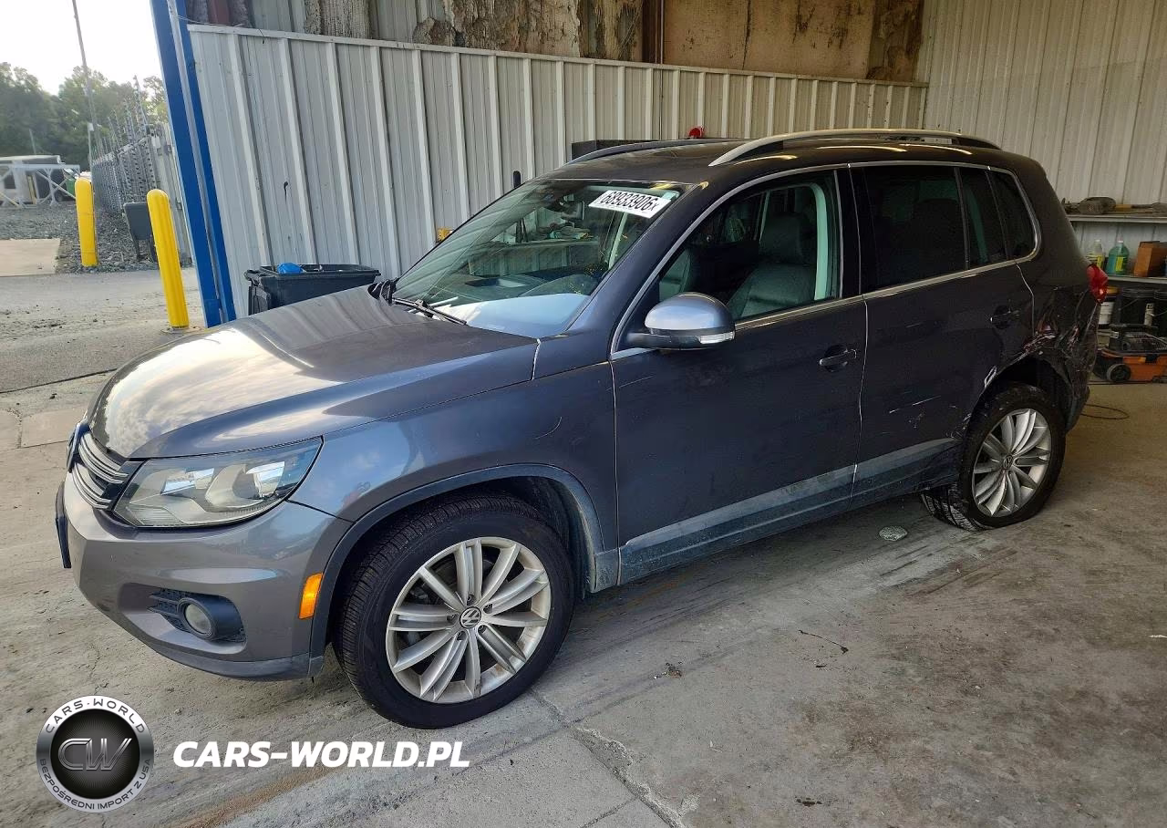 2016 Volkswagen Tiguan S VIN:WVGAV7AX4GW600274 - 1