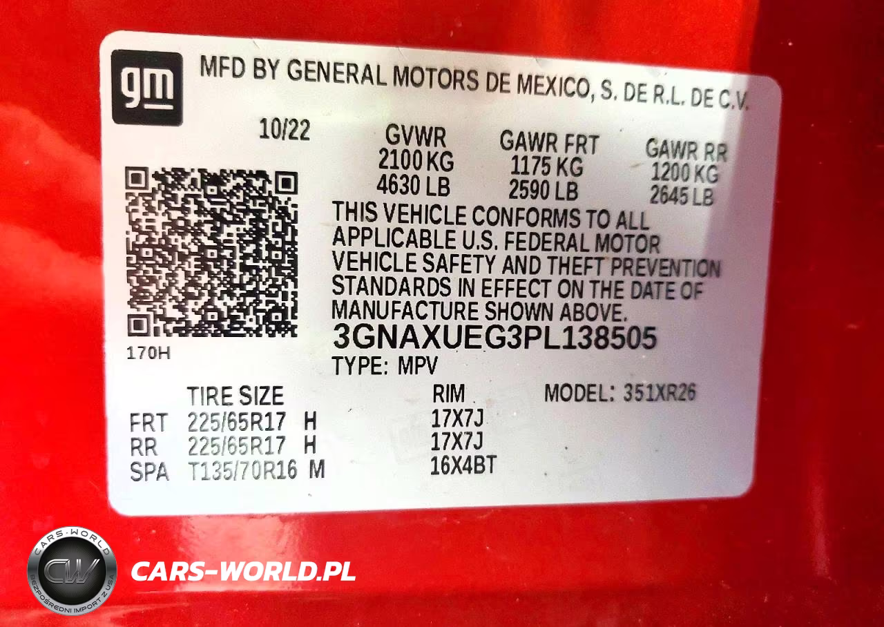 2023 Chevrolet Equinox Lt VIN:3GNAXUEG3PL138505 - 12