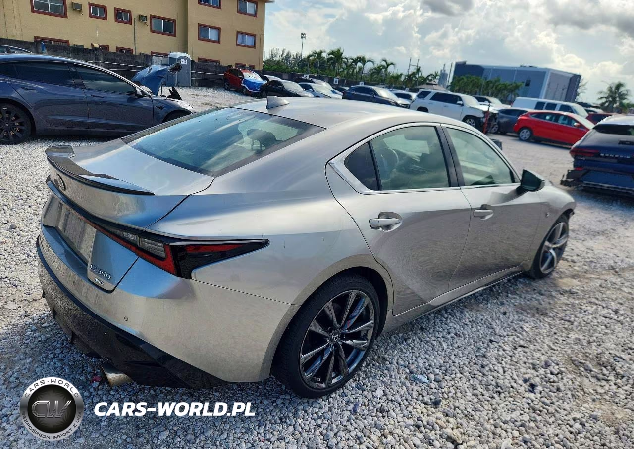 2022 Lexus Is 350 F Sport VIN:JTHGZ1E28N5026925 - 3