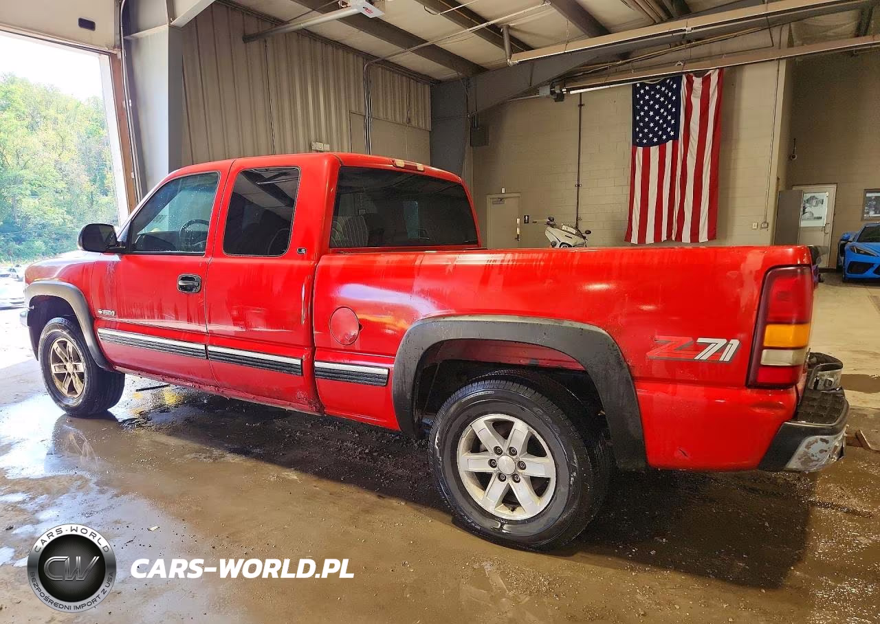 2000 Chevrolet Silverado K1500 VIN:1GCEK19T0YE122391 - 2