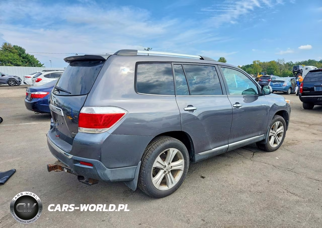 2012 Toyota Highlander Limited VIN:5TDDK3EH9CS118819 - 3