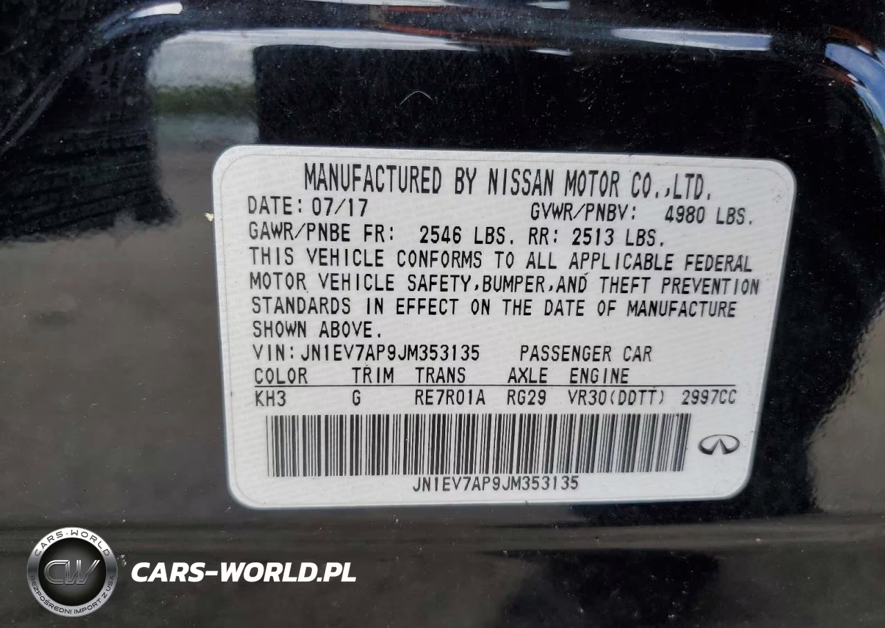 2018 Infiniti Q50 3.0T Luxe VIN:JN1EV7AP9JM353135 - 12