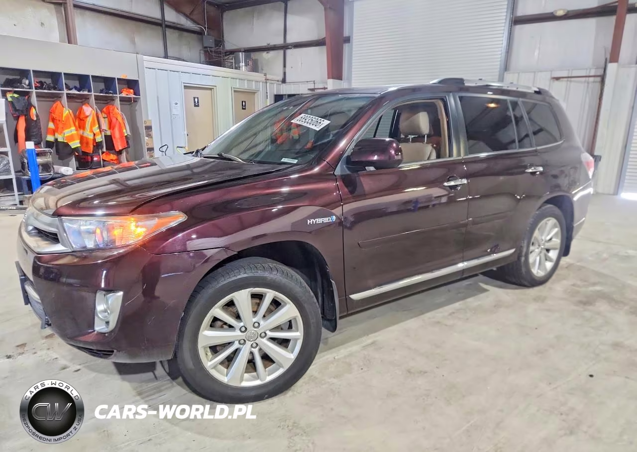 2012 Toyota Highlander Hybrid Limited – zdjęcie 1 z 14