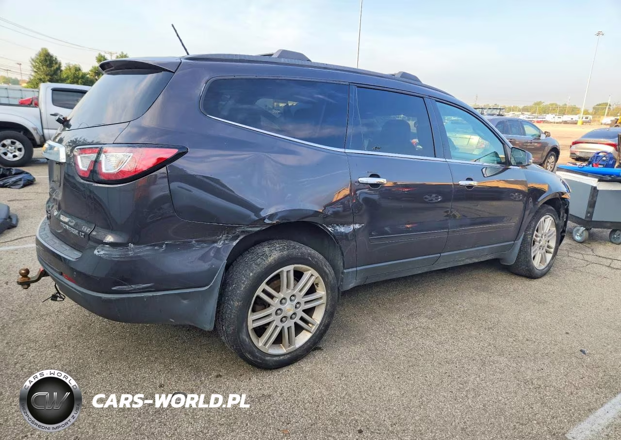 2015 Chevrolet Traverse Lt VIN:1GNKRGKDXFJ349636 - 3