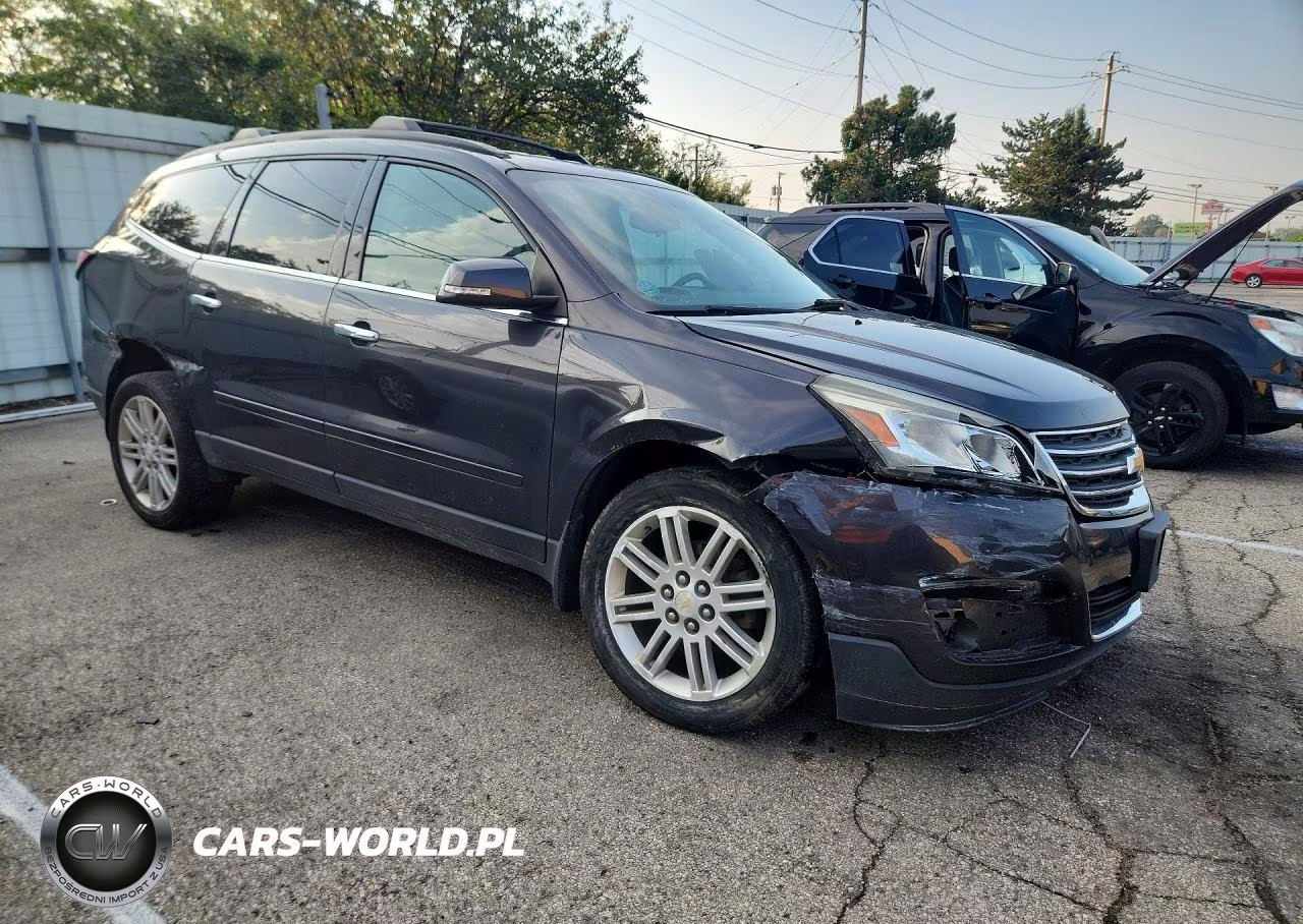 2015 Chevrolet Traverse Lt VIN:1GNKRGKDXFJ349636 - 4