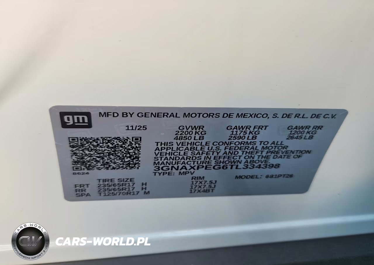 2026 Chevrolet Equinox Lt VIN:3GNAXPEG6TL334398 - 13