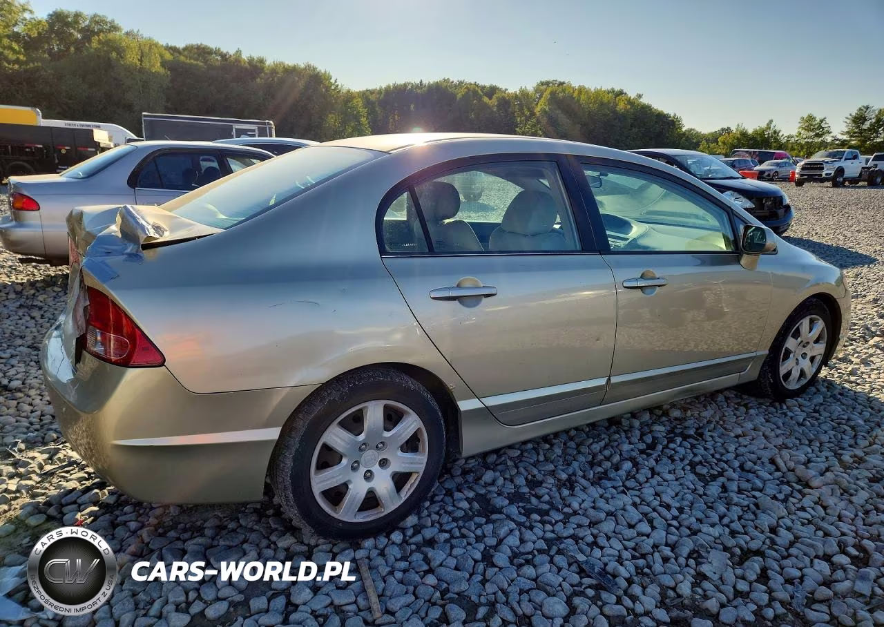 2007 Honda Civic Lx VIN:1HGFA16567L014303 - 3