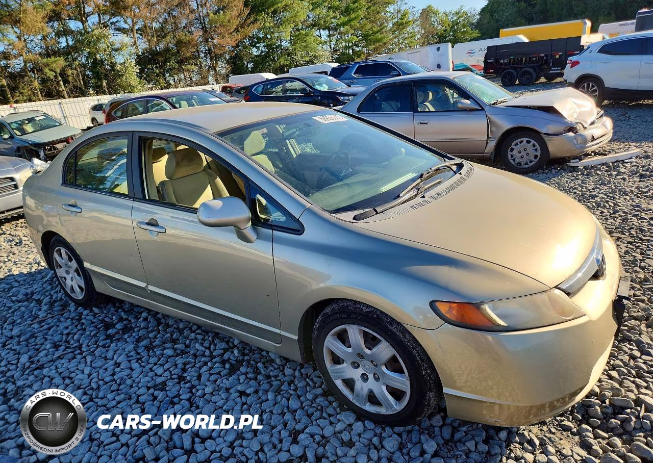 2007 Honda Civic Lx VIN:1HGFA16567L014303 - 4