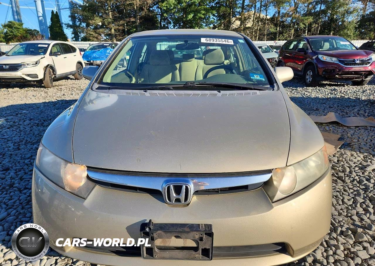 2007 Honda Civic Lx VIN:1HGFA16567L014303 - 5