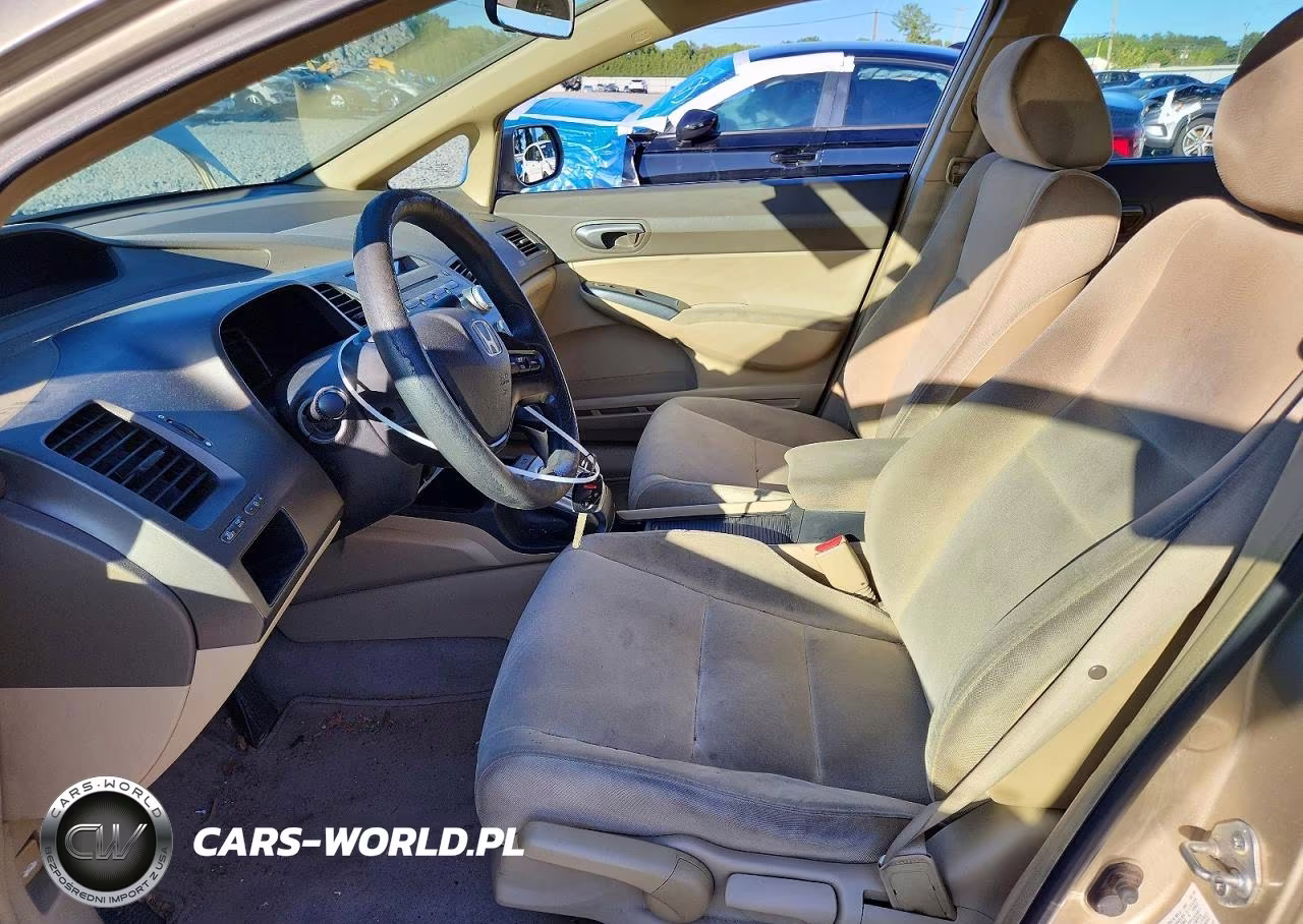 2007 Honda Civic Lx VIN:1HGFA16567L014303 - 7