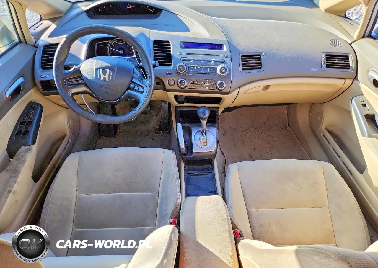 2007 Honda Civic Lx VIN:1HGFA16567L014303 - 8