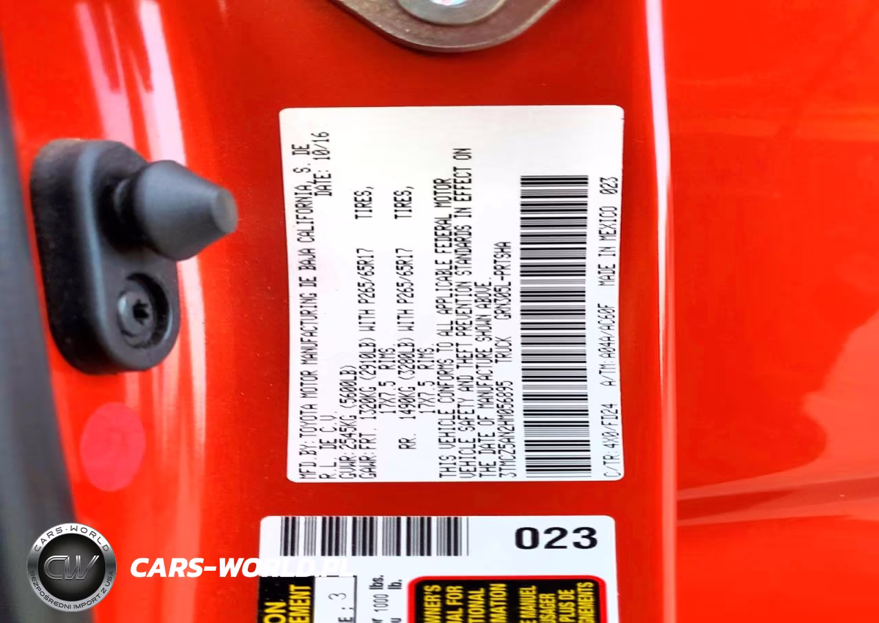 2017 Toyota Tacoma Trd Sport VIN:3TMCZ5AN2HM056895 - 12
