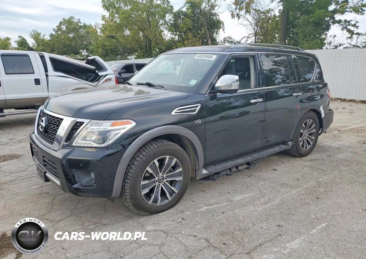 2020 Nissan Armada Sl VIN:JN8AY2NC9L9616456 - 1