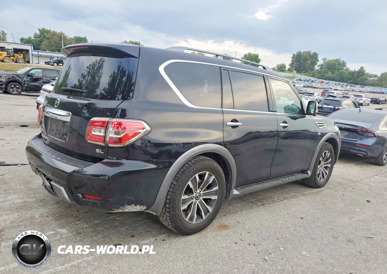 2020 Nissan Armada Sl VIN:JN8AY2NC9L9616456 - 3