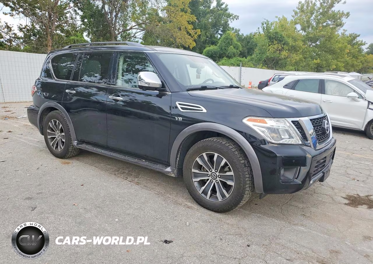 2020 Nissan Armada Sl VIN:JN8AY2NC9L9616456 - 4