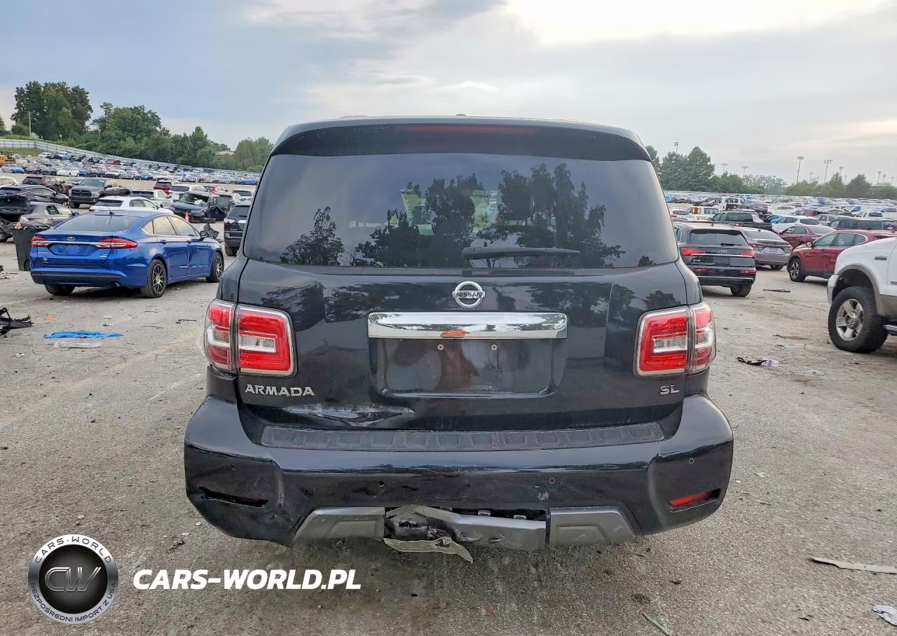 2020 Nissan Armada Sl VIN:JN8AY2NC9L9616456 - 6