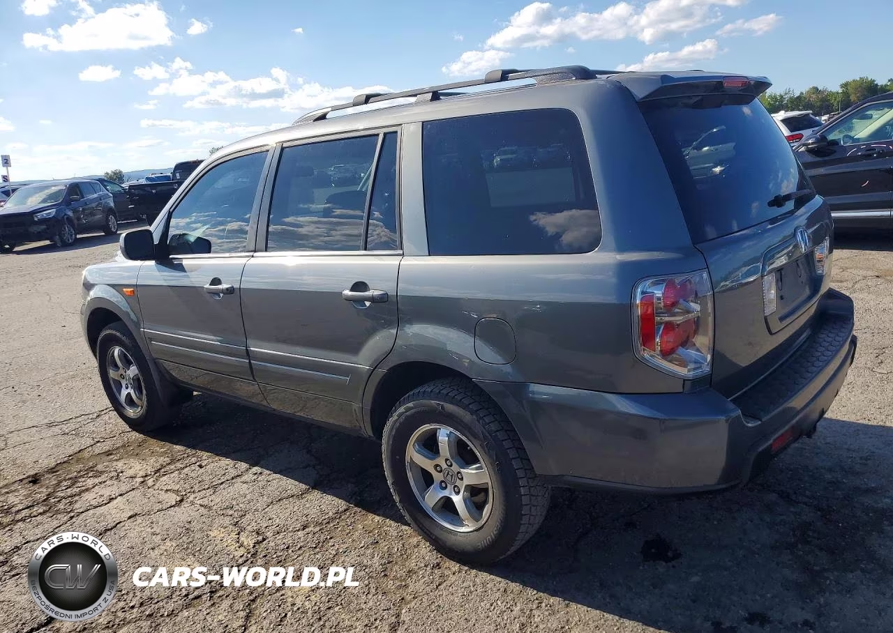 2008 Honda Pilot Ex VIN:5FNYF18498B033025 - 2