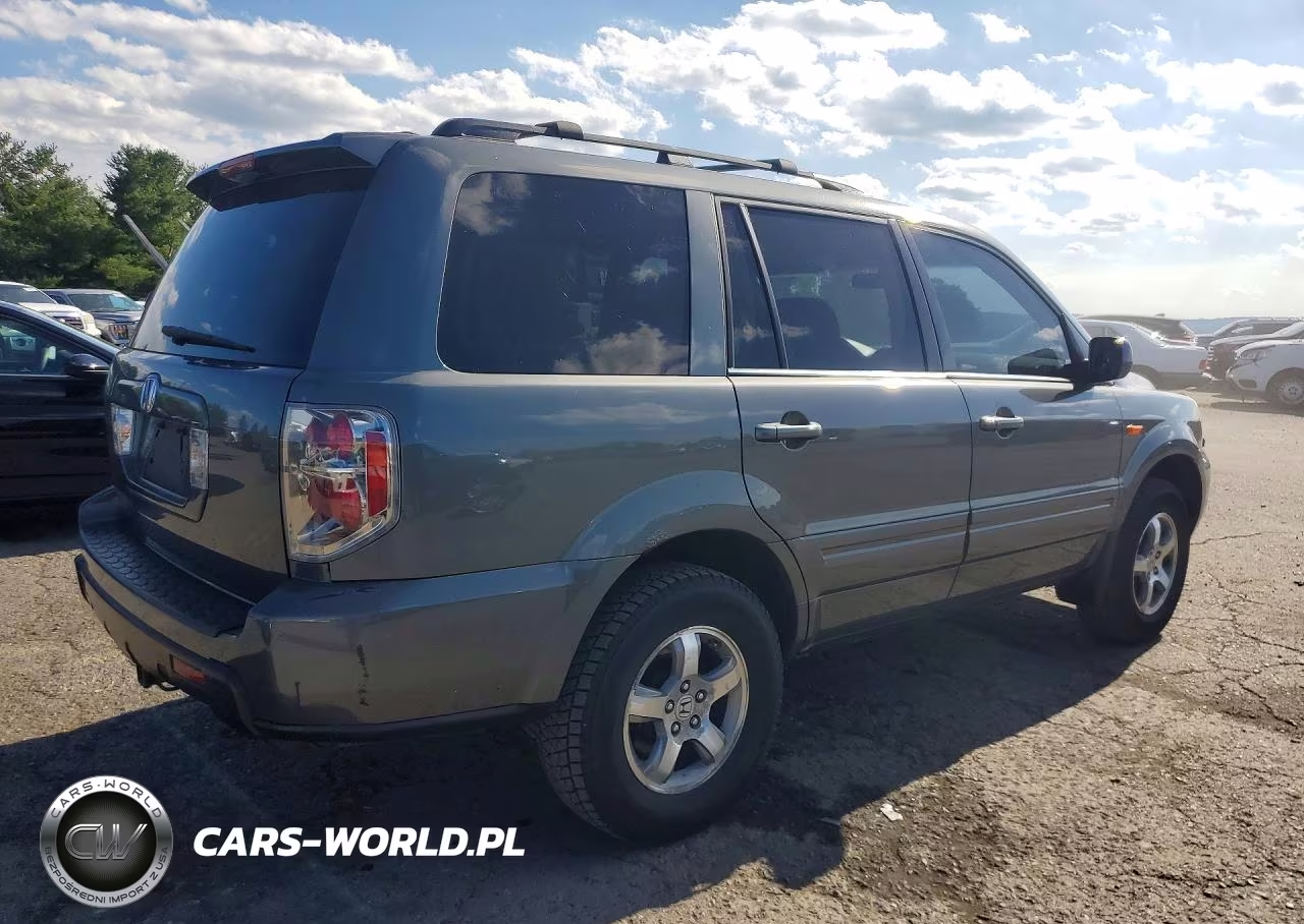 2008 Honda Pilot Ex VIN:5FNYF18498B033025 - 3