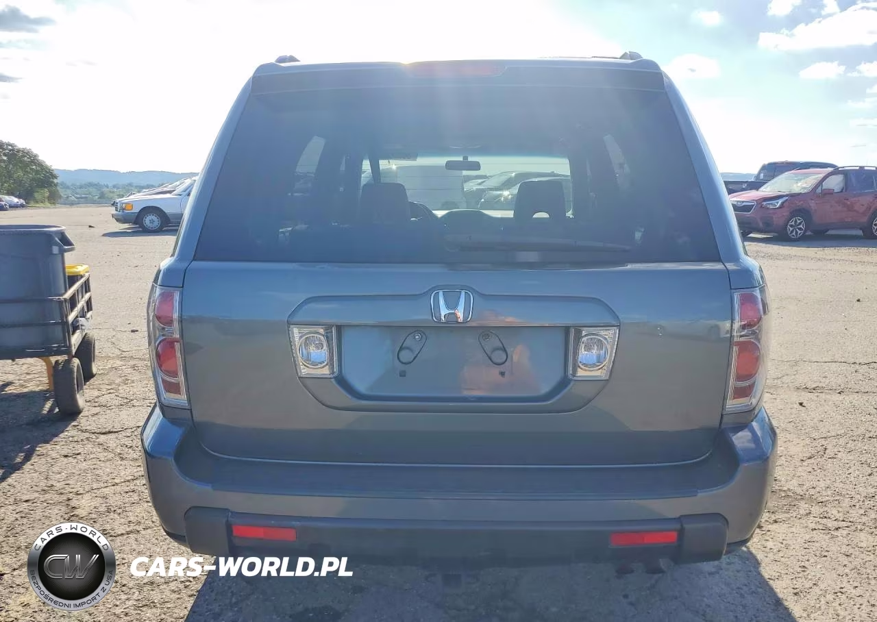2008 Honda Pilot Ex VIN:5FNYF18498B033025 - 6