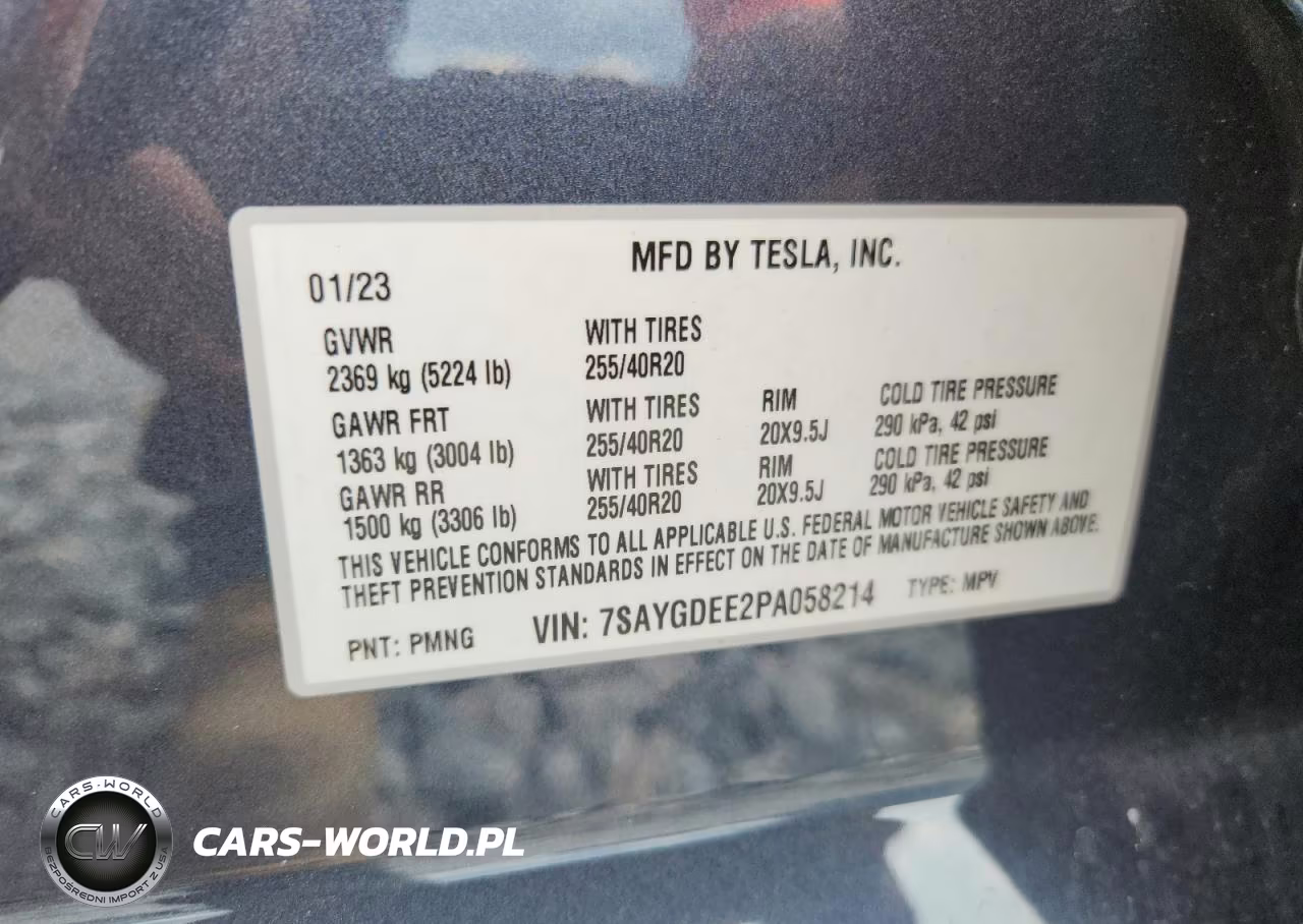2023 Tesla Model Y VIN:7SAYGDEE2PA058214 - 13