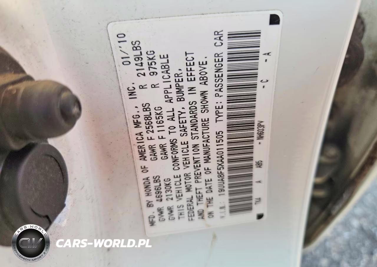 2010 Acura Tl VIN:19UUA8F5XAA011505 - 12
